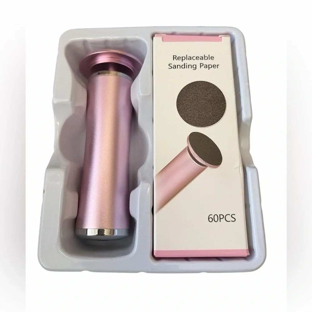 Rechargeable Electric Foot Callus Remover Kit + 60 Discs + TWG Cream